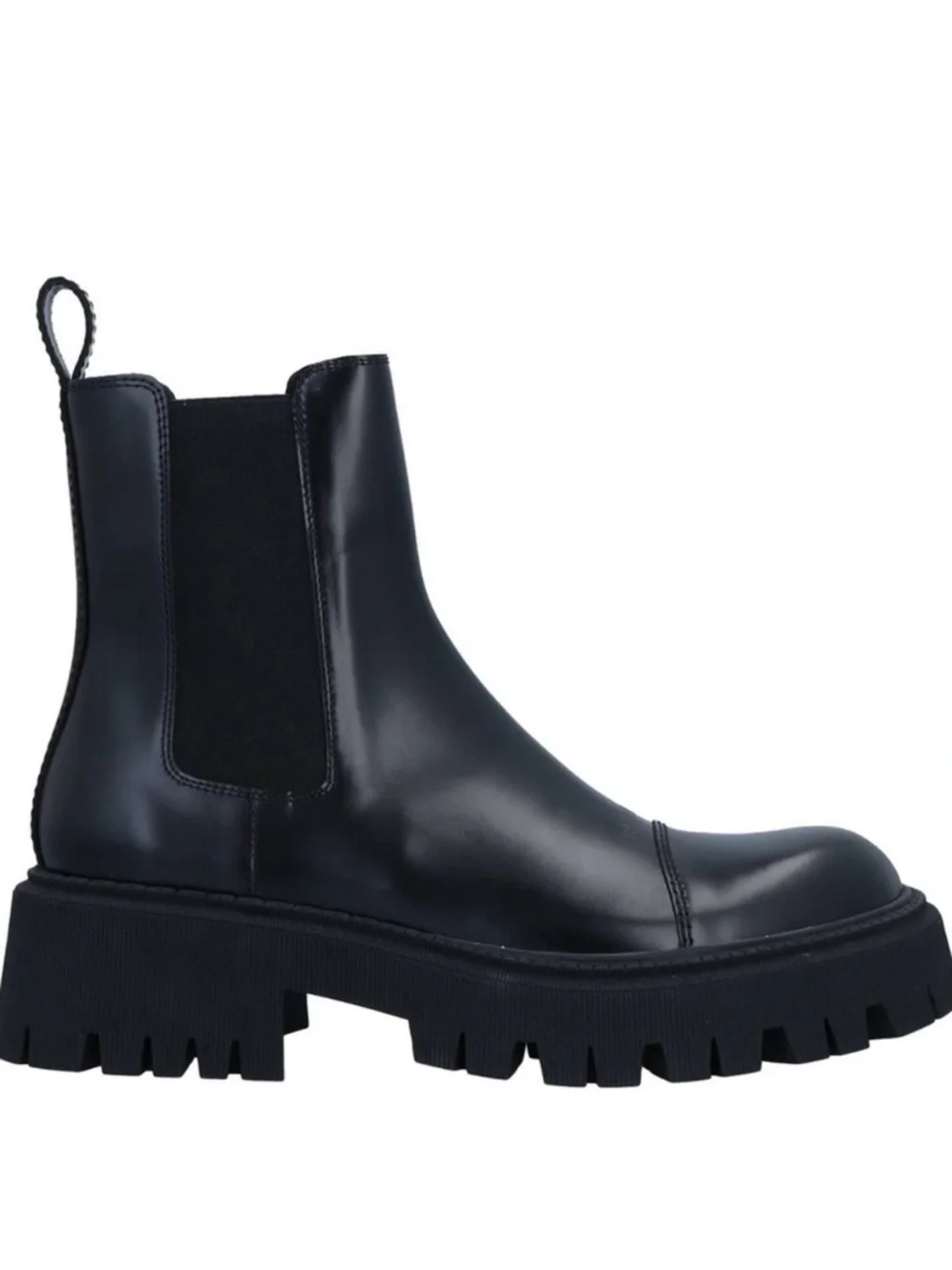 Balenciaga Black Leather Boots authentic - Picture 2 of 7